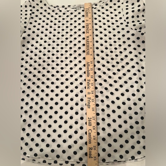 GREEN ENVELOPE WOMEN’S BLOUSE WITH RUFFLE 3/4 LENGTH SLEEVE DRESSY TOP. LARGE - Picture 2 of 6